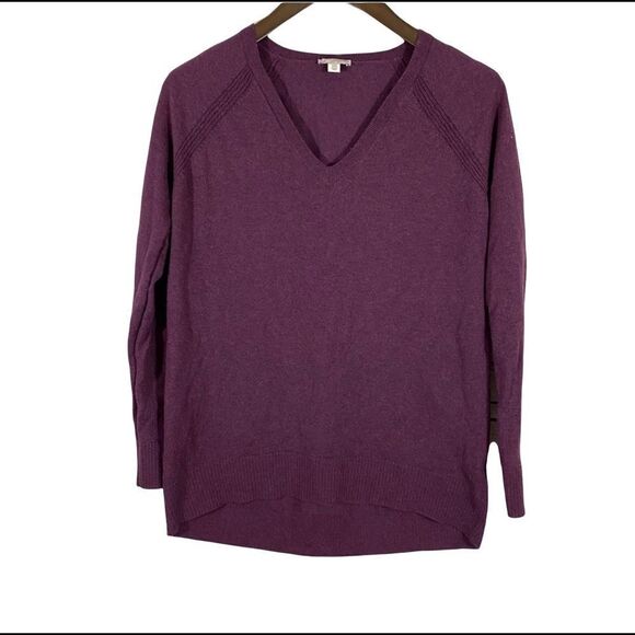 GAP Burgundy Long Sleeve Sweater XS - Picture 2 of 3